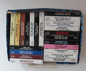 Vintage 1991 Complete Set of Beatles Singles. 22 Cassette Tapes