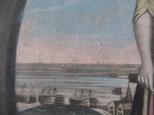 Load image into Gallery viewer, 1770s MEZZOTINT Allegorical Print War and Peace. Georgian Print
