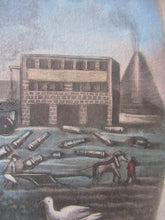 Load image into Gallery viewer, 1770s MEZZOTINT Allegorical Print War and Peace. Georgian Print
