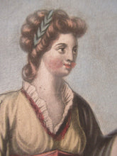 Load image into Gallery viewer, 1770s MEZZOTINT Allegorical Print War and Peace. Georgian Print
