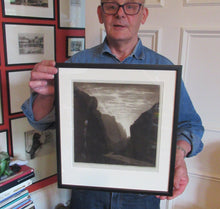 Load image into Gallery viewer, Alfred Richard Blundell (1883 - 1968). Stunning MEZZOTINT View of Cheddar Gorge
