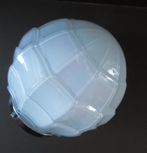 Load image into Gallery viewer, 1930s Opaque White Milk Glass Art Deco Hanging Globe Shade
