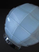 Load image into Gallery viewer, 1930s Opaque White Milk Glass Art Deco Hanging Globe Shade
