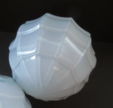 Load image into Gallery viewer, 1930s Opaque White Milk Glass Art Deco Hanging Globe Shade
