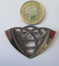 Load image into Gallery viewer, Vintage Scottish Silver Orkney Ola Gorie Brooch 1980s Original Box
