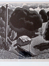 Load image into Gallery viewer, 1930s Wood Engraving by Guy Malet Grosvenor School 
