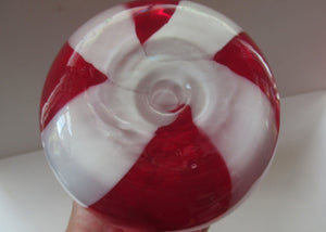 Empoli Space Age Alrose Glass Genie Bottle