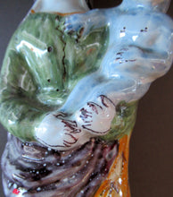 Load image into Gallery viewer, Antique French Quimper Faience Figurine. The Madonna and Child
