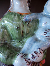Load image into Gallery viewer, Antique French Quimper Faience Figurine. The Madonna and Child
