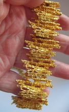 Load image into Gallery viewer, Vintage 1960s Vendome Necklace and Bracelet Gold Plate
