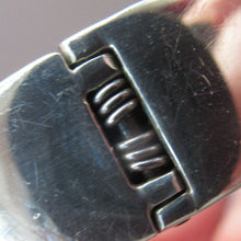 Load image into Gallery viewer, Vintage Mexican Taxco 925 Sterling Silver Bracelet or Hinged Bangle
