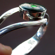 Load image into Gallery viewer, Vintage Mexican Taxco 925 Sterling Silver Bracelet or Hinged Bangle
