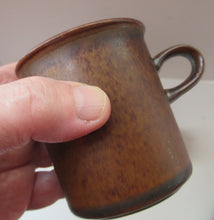 Load image into Gallery viewer, Spares Six 1960s Ruska Cups 3 Large 3 Small Ulla Procope Finland
