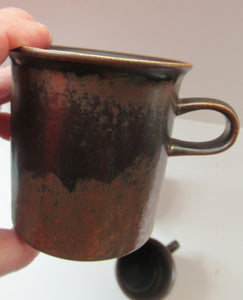 Spares Six 1960s Ruska Cups 3 Large 3 Small Ulla Procope Finland