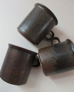 Spares Six 1960s Ruska Cups 3 Large 3 Small Ulla Procope Finland