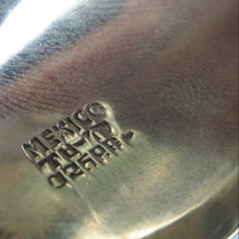 Load image into Gallery viewer, Vintage MEXICAN TAXCO 925 Sterling Silver Cuff Bracelet

