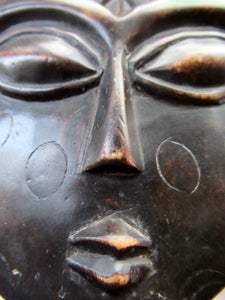 Large Old Wooden African Ashanti Akub'ba (Akuba) Fertility Figure