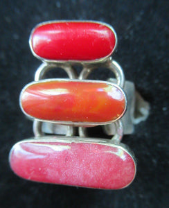 Vintage Scottish Designer Ring. Solid Silver by Chris Lewis
