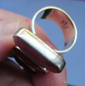 Vintage Scottish Designer Ring. Solid Silver by Chris Lewis