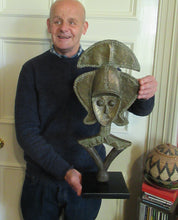 Load image into Gallery viewer, Robert Thornton with Kota Reliquary African Sculpture
