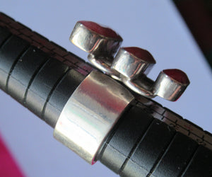 Vintage Scottish Designer Ring. Solid Silver by Chris Lewis