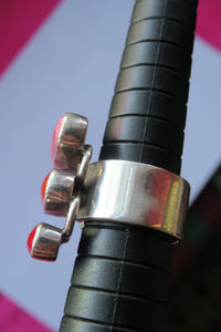 Vintage Scottish Designer Ring. Solid Silver by Chris Lewis