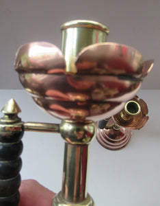 Pair Large Benham and Froud Christopher Dresser Aesthetic Movement Candlesticks
