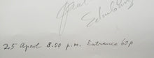 Load image into Gallery viewer, Pencil Signed 1980s Exhibition Poster: Paul Neagu Norwich
