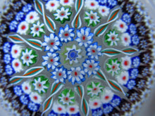 Load image into Gallery viewer, Large Caithness Whitefriars 1980s Millefiori Canes Paperweight
