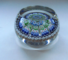 Load image into Gallery viewer, Large Caithness Whitefriars 1980s Millefiori Canes Paperweight
