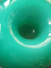 Load image into Gallery viewer, 1950s Glass Ball Candlesticks, probably Swedish. Retailed by Wuidart Glass
