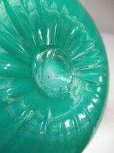 Load image into Gallery viewer, 1950s Glass Ball Candlesticks, probably Swedish. Retailed by Wuidart Glass
