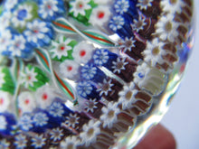 Load image into Gallery viewer, Large Caithness Whitefriars 1980s Millefiori Canes Paperweight
