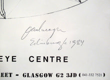 Load image into Gallery viewer, 1979 Exhibition Poster for Paul Neagu Sculptures at the Third Eye Centre, Glasgow
