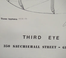 Load image into Gallery viewer, 1979 Exhibition Poster for Paul Neagu Sculptures at the Third Eye Centre, Glasgow
