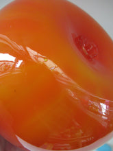 Load image into Gallery viewer, 1950s Glass Ball Candlestick, probably Swedish. Retailed by Wuidart Glass
