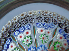 Load image into Gallery viewer, Large Caithness Whitefriars 1980s Millefiori Canes Paperweight
