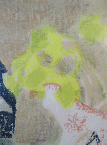 Still Life with Teapot, Daffodils, Mug and Oranges. Pierre Bonnard Style