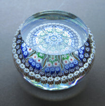 Load image into Gallery viewer, Large Caithness Whitefriars 1980s Millefiori Canes Paperweight
