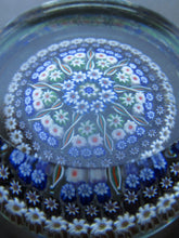 Load image into Gallery viewer, Large Caithness Whitefriars 1980s Millefiori Canes Paperweight

