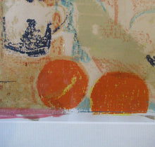 Load image into Gallery viewer, Still Life with Teapot, Daffodils, Mug and Oranges. Pierre Bonnard Style
