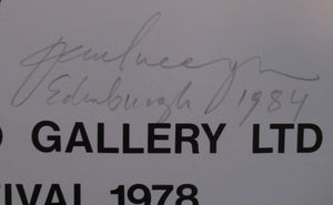 1978 Exhibition Poster for the Edinburgh International Festival. Paul Neagu at Richard Demarco Gallery