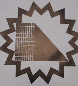 1978 Exhibition Poster for the Edinburgh International Festival. Paul Neagu at Richard Demarco Gallery
