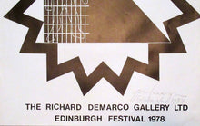 Load image into Gallery viewer, 1978 Exhibition Poster for the Edinburgh International Festival. Paul Neagu at Richard Demarco Gallery
