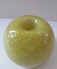 Load image into Gallery viewer, 1950s Glass Ball Candlestick, probably Swedish. Retailed by Wuidart Glass

