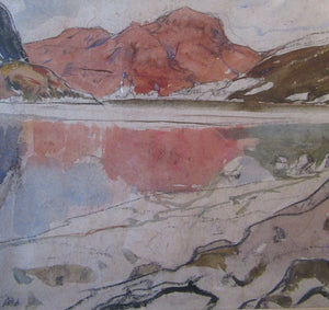Kate Cameron Watercolour Highland Landscape Scottish Art