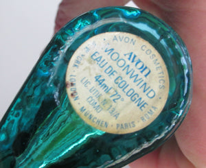 Four Avon Perfume Bottles in the Shape of Budgies