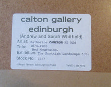 Load image into Gallery viewer, Kate Cameron Watercolour Highland Landscape Scottish Art
