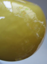 Load image into Gallery viewer, 1950s Glass Ball Candlestick, probably Swedish. Retailed by Wuidart Glass
