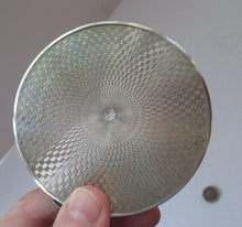 Load image into Gallery viewer, Vintage 1940s Hallmarked 1946 Solid Silver Powder Compact
